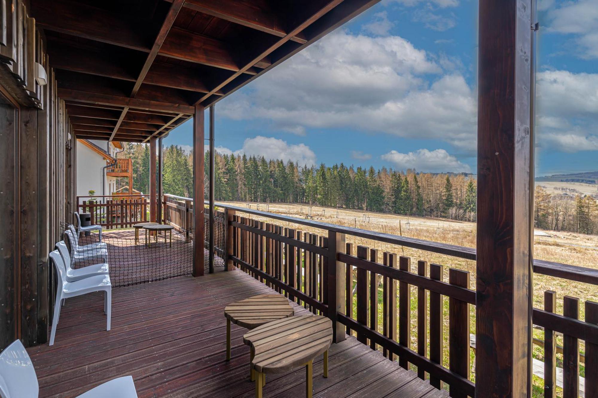 Apartmány Modřínová Archa Vaclavov u Bruntalu Exterior foto